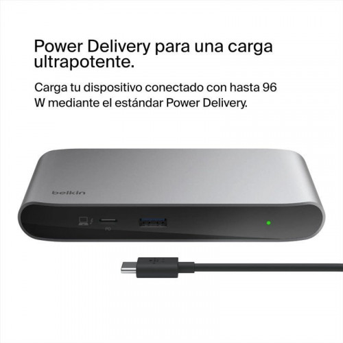 Belkin INC013VFSGY Hub 5 en 1 Thunderbolt 4 Gris