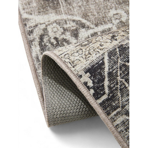 BENUTA - Alfombra lavable George gris 160x230 cm