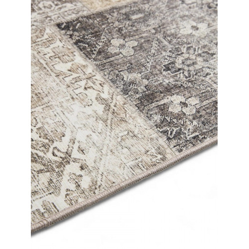 BENUTA - Alfombra lavable George gris 160x230 cm