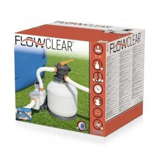 Bestway Depuradora de Filtro de Arena Flowclear con Temporizador 11.355 l/h