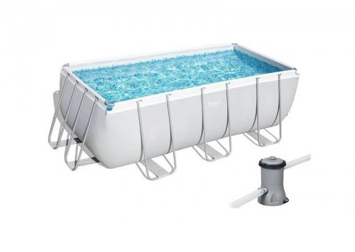 Bestway Piscina Rectangular Power Steel 412x201x122 cm