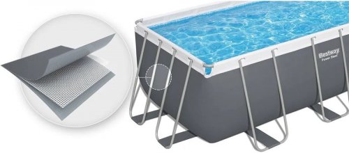 Bestway Piscina Rectangular Power Steel 412x201x122 cm