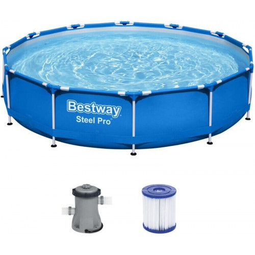 Bestway Steel Pro Piscina con filtro 366 x 76 cm