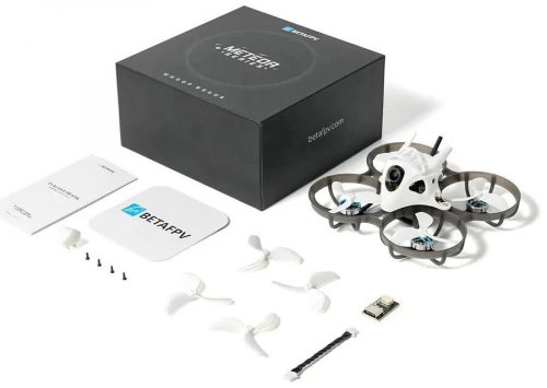 BETAFPV BETAFPV Meteor75 Pro P1 HD 80,8 mm de distancia entre ejes dron de carreras FPV RC Micro Whoop BNF ELRS con sistema ArtLynk