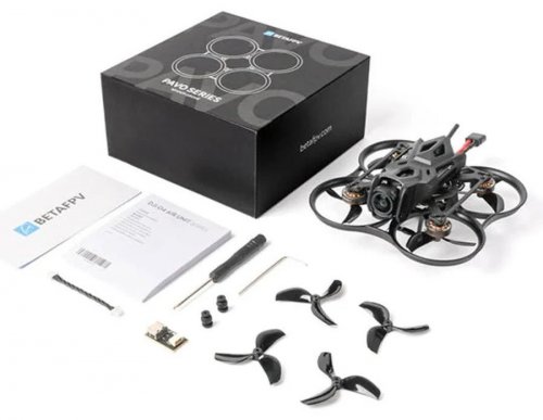 BETAFPV Pavo Pico II HD O4 Wide 80mm 2S Brushless Cinewhoop FPV Racing Drone ELRS SBUS BNF with F4 20A AIO FC 1102 14000KV Motor