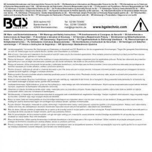BGS technic Ventilador de calefacción