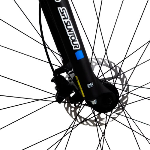 Bicicleta de montaña unisex Bkom 910 B-PRO Negro mate