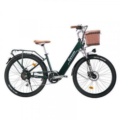 Bicicleta Eléctrica Cysum Cityrun 250W 36V 10Ah 26