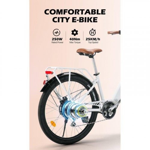 Bicicleta Eléctrica Cysum Cityrun 250W 36V 10Ah 26