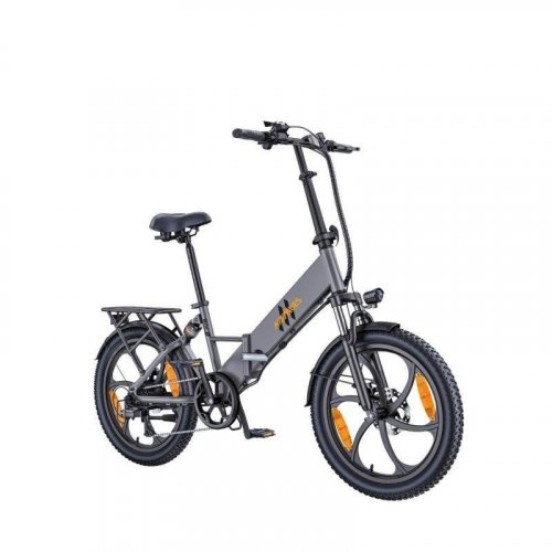 Bicicleta eléctrica ENGWE Mile2 350 W batería 36 V 13 Ah plegable gris