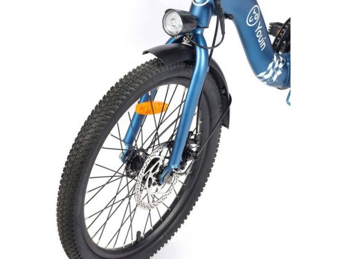 Bicicleta Eléctrica YOUIN  Amsterdam (Autonomía: 45 Km - Azul)
