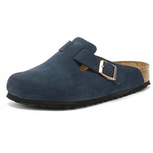 Birkenstock Boston Soft Footbed Suede Leather