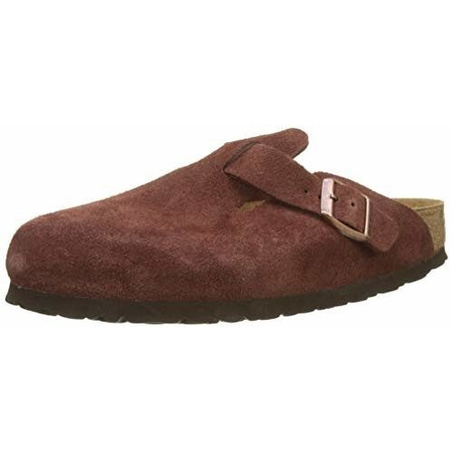 Birkenstock Boston Soft Footbed Suede Leather