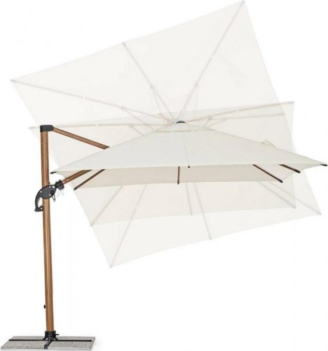Bizzotto decentred Sombrilla Orion 3x4 nat/beige 795682