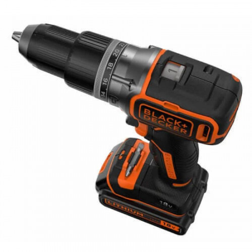 BLACK+DECKER Taladro percutor inalámbrico Black & Decker BL188KB