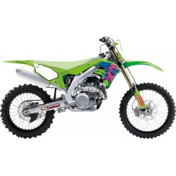 Blackbird Racing Kit de Gráficos Retro Kawasaki Kxf 2425aa