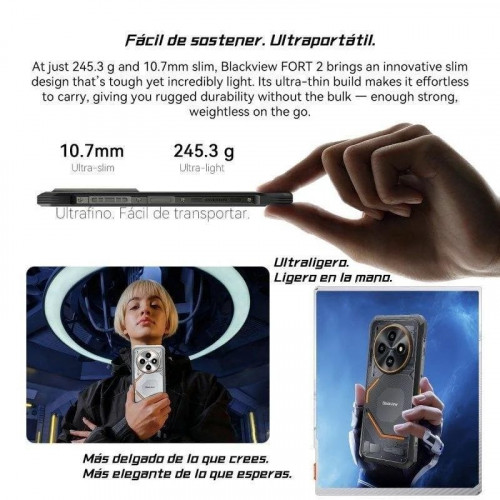 Blackview Fort 2 4G 8GB 256GB 6.56