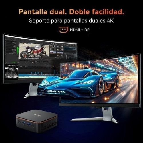 Blackview MP20 Mini PC AMD Ryzen 3 3300U 8GB+256GB SSD Windows 11 Pro, Negro