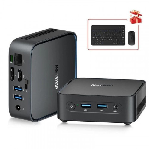 Blackview MP50 Mini PC AMD Ryzen 5 3500U 16GB DDR4 SSD 512GB Windows 11 Pro Negro
