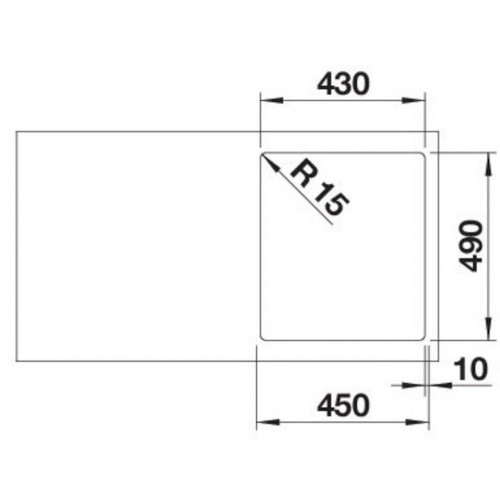 Blanco Supra 400-IF/A (526353)