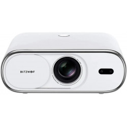 BlitzWolf Proyector inteligente BlitzWolf BW-V5 Air con Netflix licenciado,480 lúmenes ANSI,soporte HDR10+,tamaño de panta