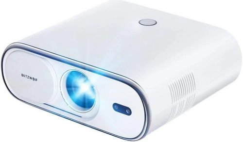BlitzWolf Proyector inteligente BlitzWolf BW-V5 Air con Netflix licenciado,480 lúmenes ANSI,soporte HDR10+,tamaño de panta