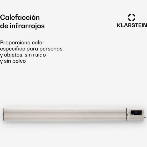 Blumfeldt Calefactor radiante de infrarrojos Cosmic Beam Plus XXL