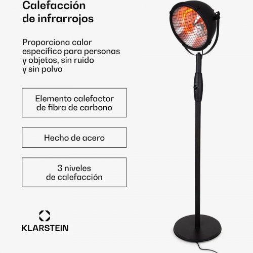 Blumfeldt Heatspot Calefactor para terraza 900/1500/200 W IR ComfortHeat