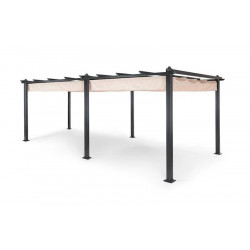 Blumfeldt Pantheon Pérgola Colgadizo Aluminio Toldo Poliéster