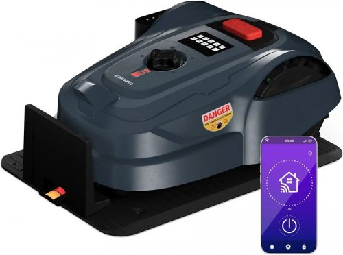 Blumfeldt Robot cortacésped GrassConnect Mantenimiento del Césped hasta 1.000 m²