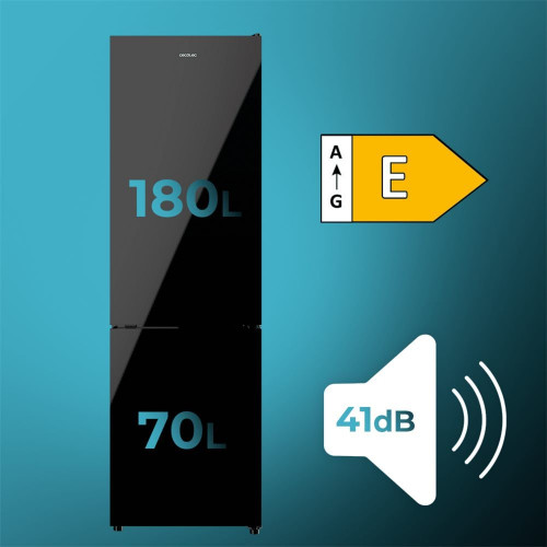 Bolero CoolMarket Combi 250 Black Glass E