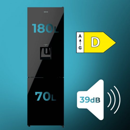 Bolero CoolMarket Combi 250 WD Black Glass D