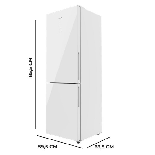 Bolero CoolMarket Combi 322 Glass White E
