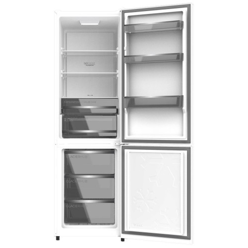 Bolero CoolMarket Combi 335 White Glass E