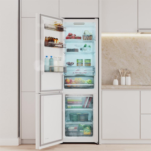 Bolero CoolMarket Combi 335 White Glass E