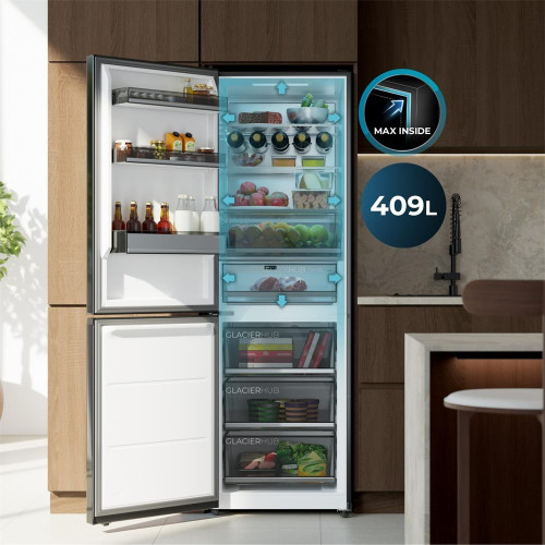 Bolero CoolMarket Combi 409 Black Glass E
