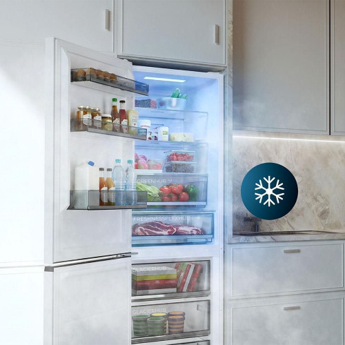Bolero CoolMarket Combi 409 White Glass E