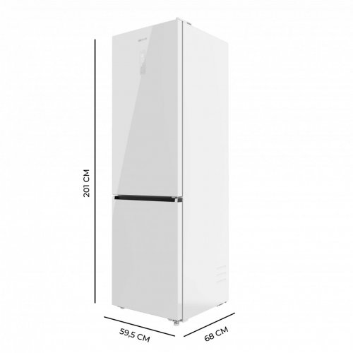 Bolero CoolMarket Combi 456 White Glass E