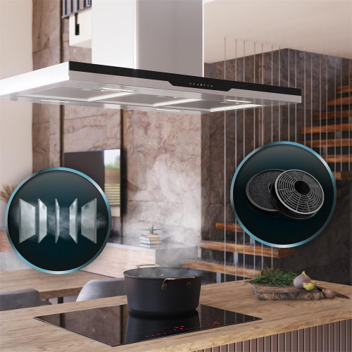 Bolero Flux ICT 908000 Glass Black A++