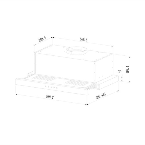 Bolero Flux TLT 604000 Inox A+++