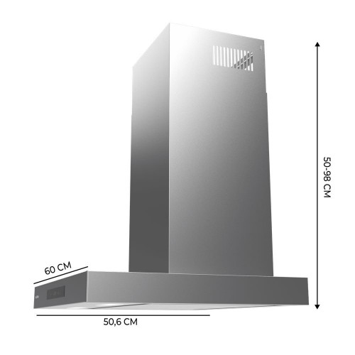 Bolero Flux TT 608000 Slim Glass Black A++