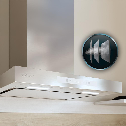 Bolero Flux TT 608000 Slim Glass White A++