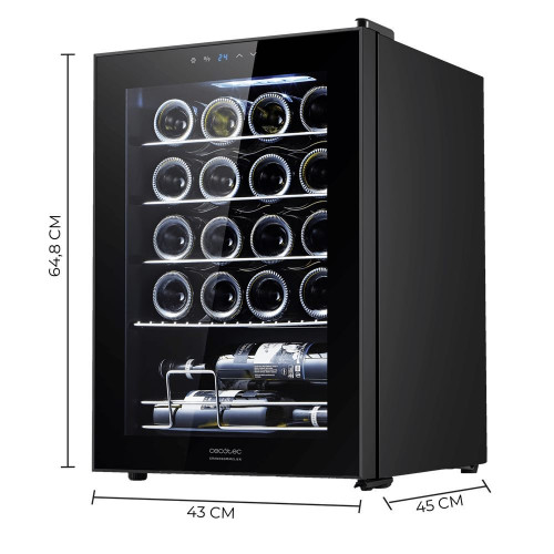 Bolero GrandSommelier 2050 Black Compressor