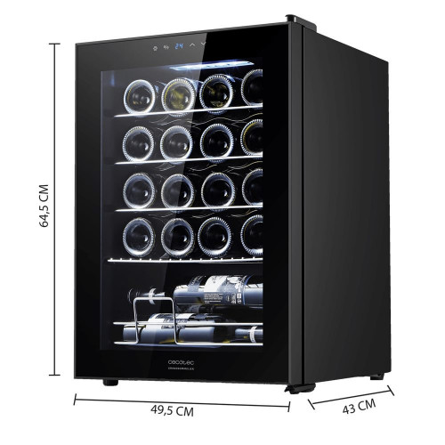 Bolero GrandSommelier 2050 Black Compressor