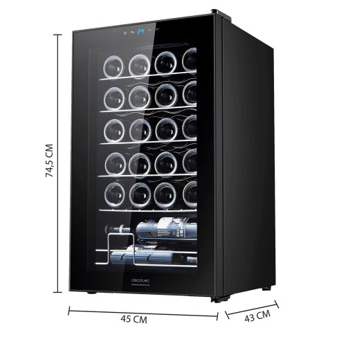 Bolero GrandSommelier 2450 Black Compressor