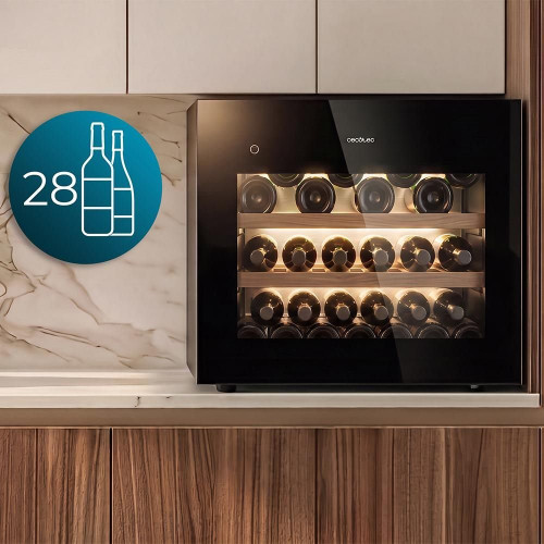 Bolero GrandSommelier BI 28000 Touch Matt Black Compressor