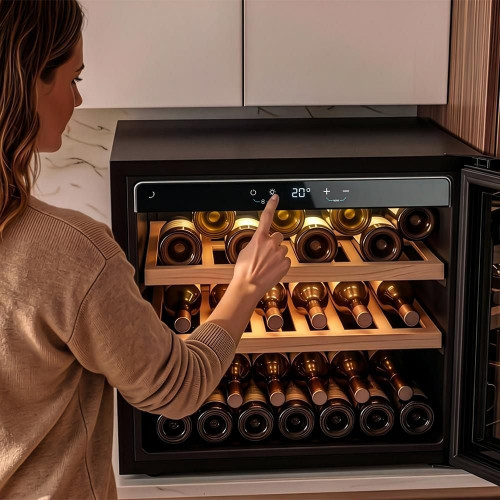 Bolero GrandSommelier BI 28000 Touch Matt Black Compressor