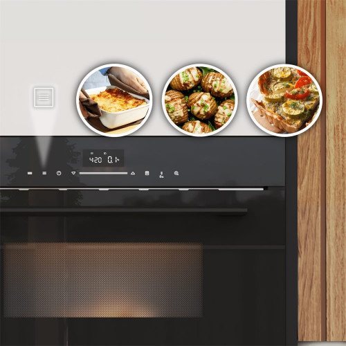 Bolero Hexa MW703800 Glass Black