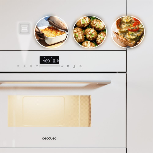 Bolero Hexa MW703800 Glass White