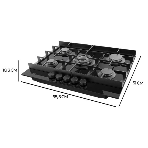 Bolero Squad G 5400F Glass Black